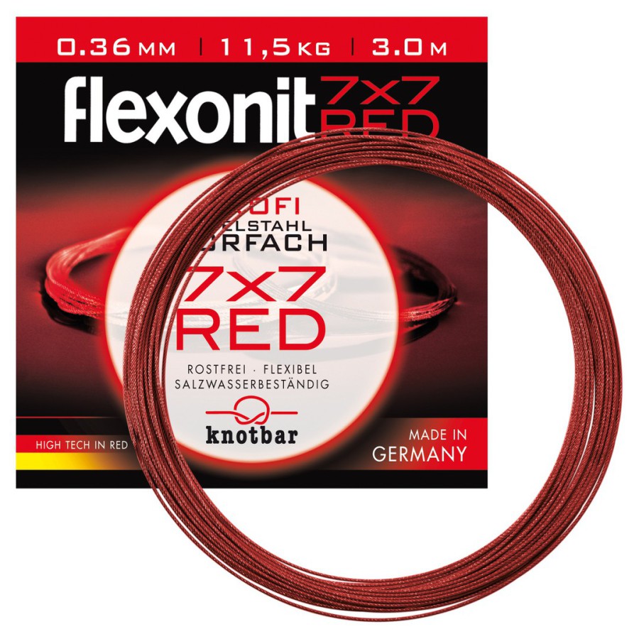 Flexonit ® - Flexonit 7x7 Fishing Red Wire Leader